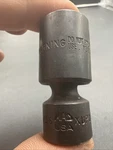 Mac Tools 3/8" Drive 9/16" 6pt Impact Swivel Socket Xup186r. Fixed Price $14.99.