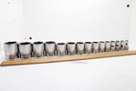 Snap On 315twya 3/8"-1-1/4" 1/2" Drive 6 Point Sae Chrome Standard Socket Set Us. Fixed Price $209.99.