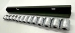 Sk Tools Usa 7mm-19mm Metric Shallow 3/8" Dr Socket Set Lot 6-pt Green Tray. Fixed Price $110.00.